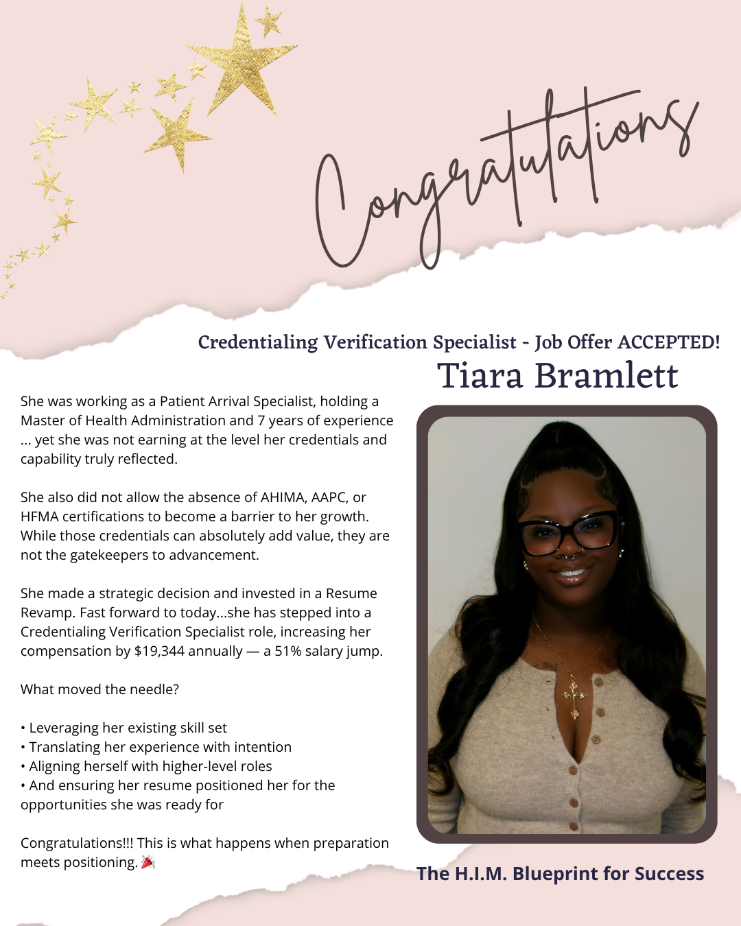 Tiara Bramlett career win